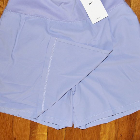 Nike Dri-Fit Golf Skort Womens L Light Thistle Skirt Shorts - Picture 3 of 8